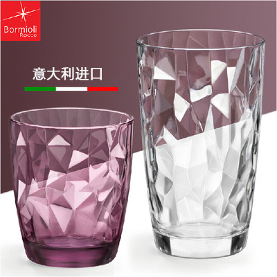 透明玻璃杯钻石杯无盖