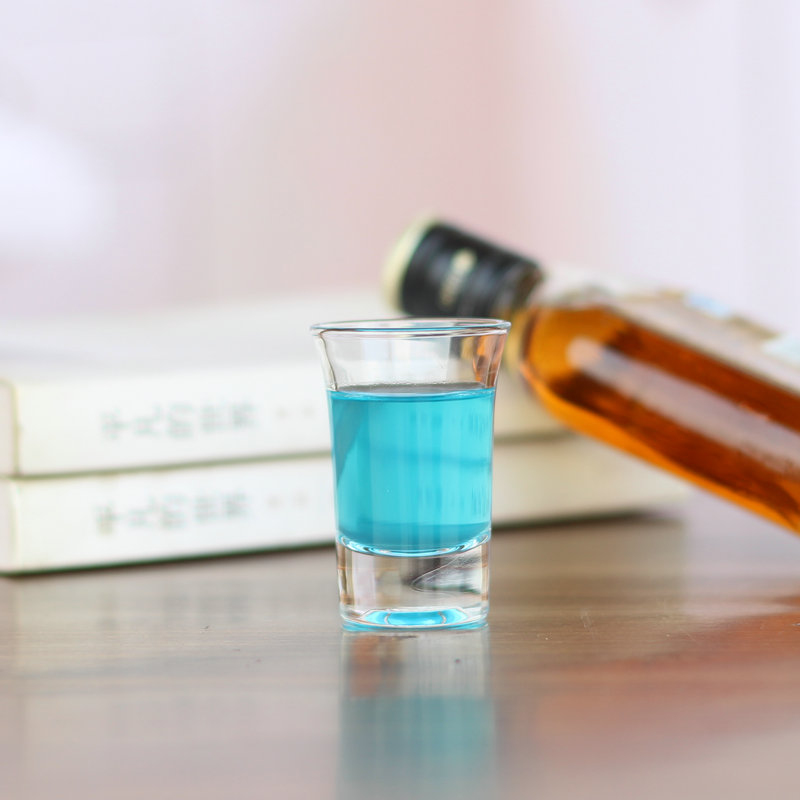 【丽尊水晶玻璃烈酒杯】