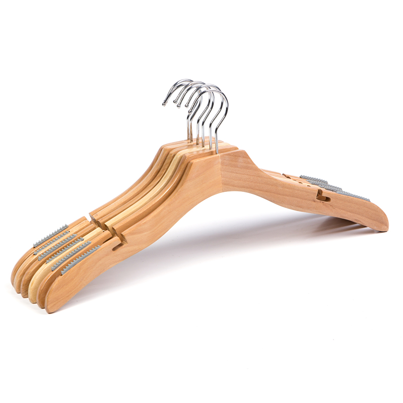 乔木实木防滑无痕护肩衣挂