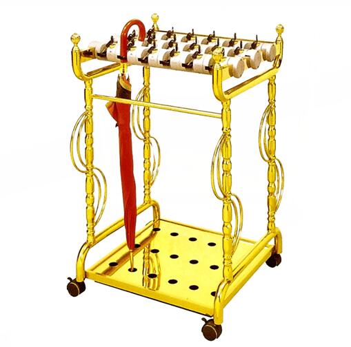 酒店银行大堂放伞架