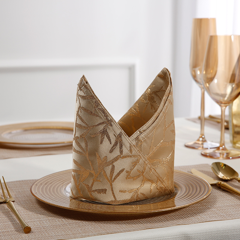 轻奢纹理餐巾布