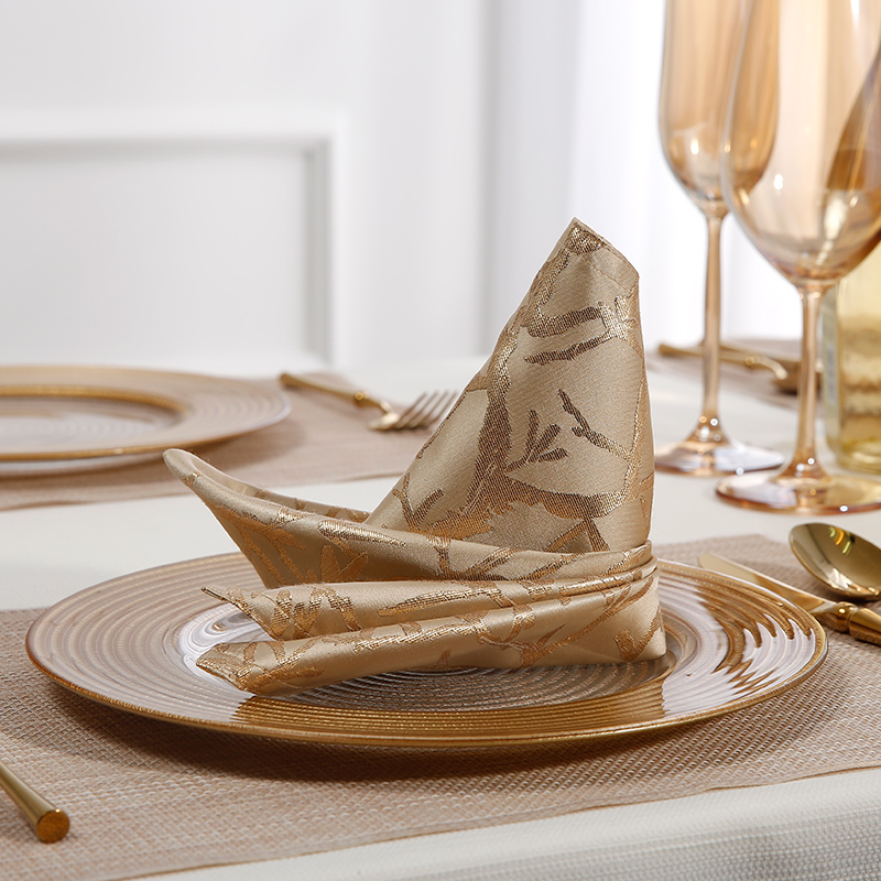 轻奢纹理餐巾布