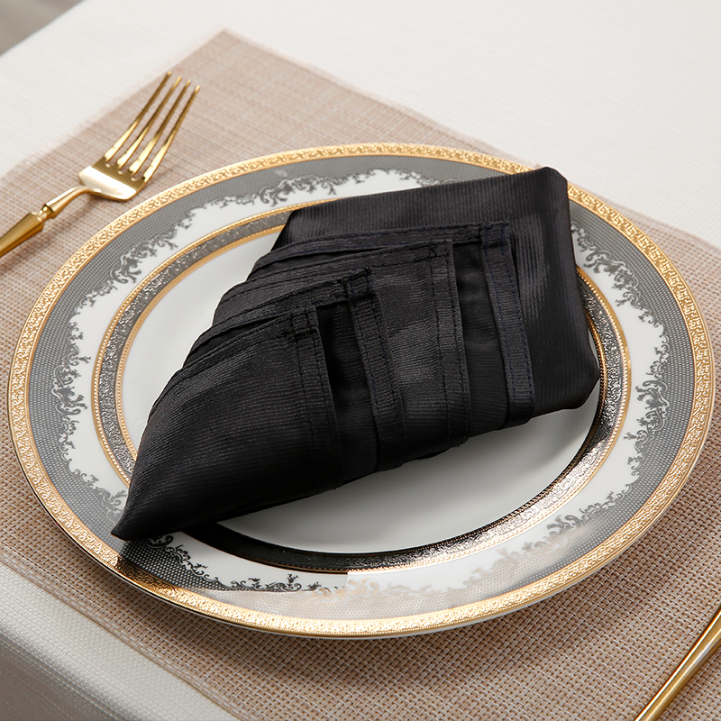 纯色简约餐厅口布