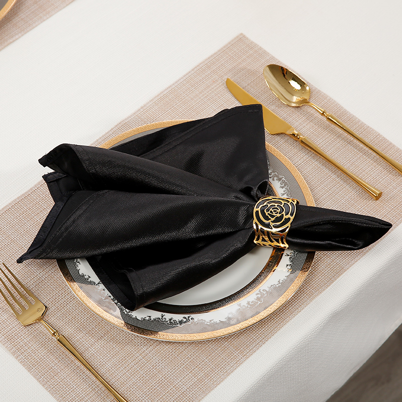 纯色简约餐厅口布