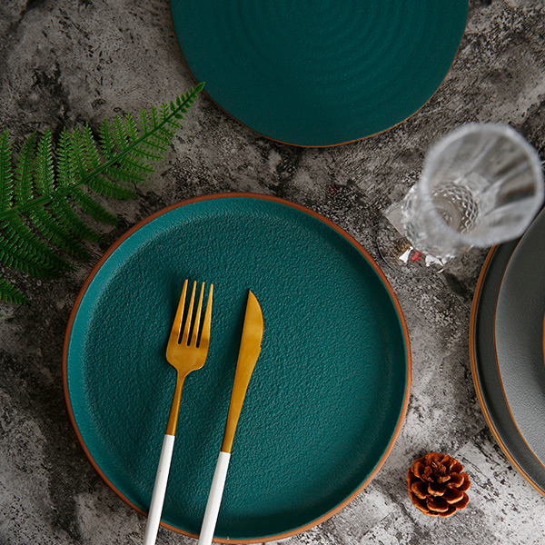 孔雀绿双色圆盘