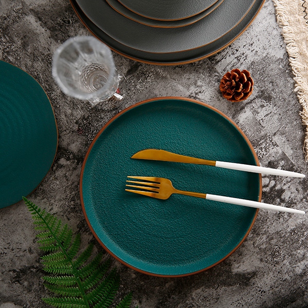 孔雀绿双色圆盘