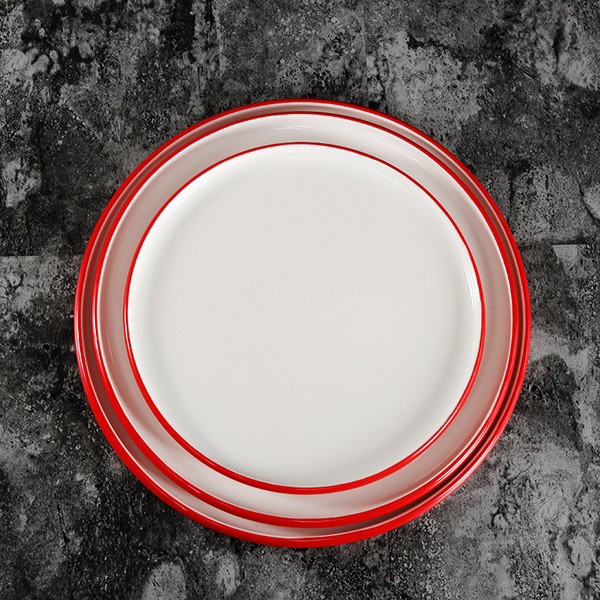 红色禅韵冷品盘