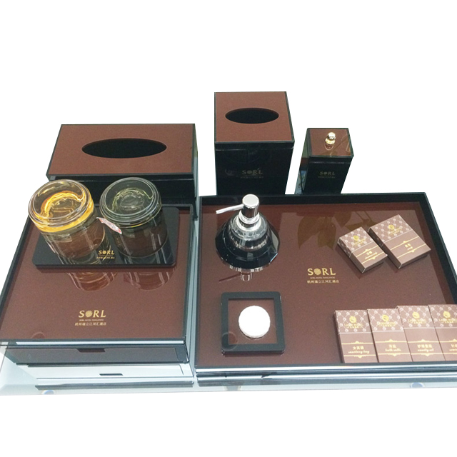 高档酒店洗漱用品收纳盒