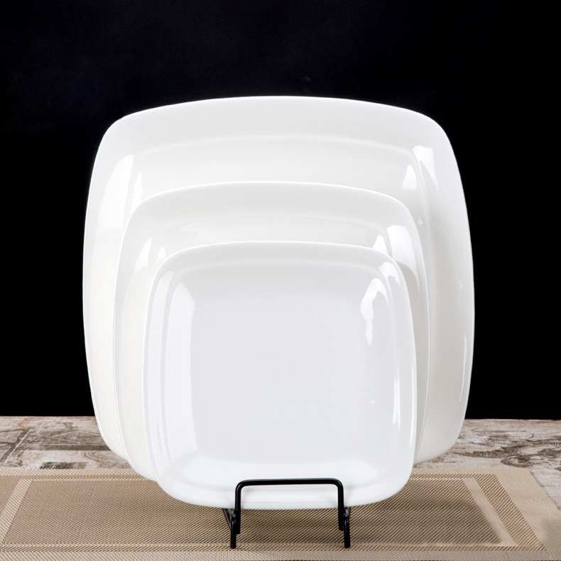 【正方圆角盘】酒店餐盘