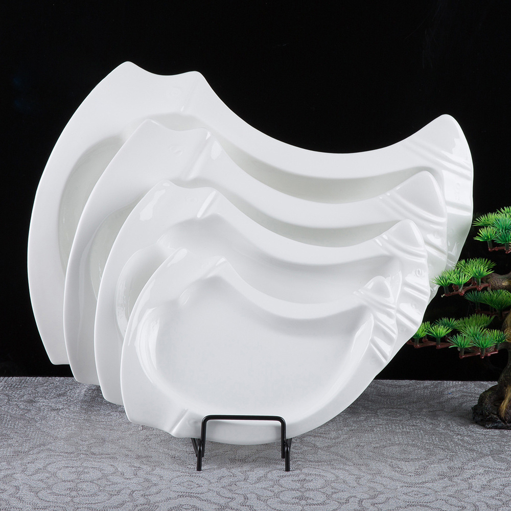 【竹笋浅盘】高档酒店餐具