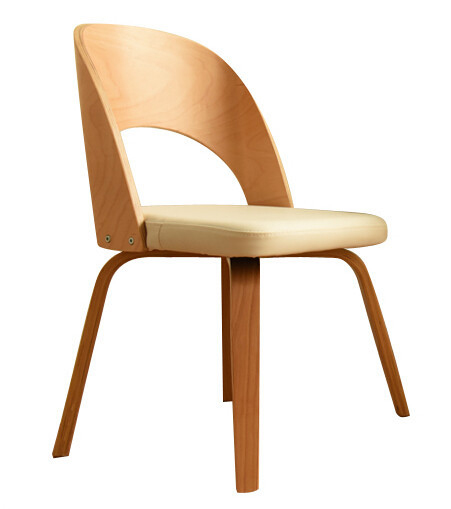 PU皮咖啡餐椅休闲纳尔逊椅子