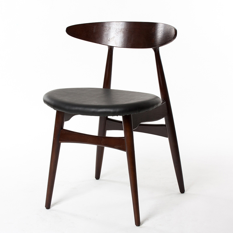 实木汉森椅 水曲柳餐椅