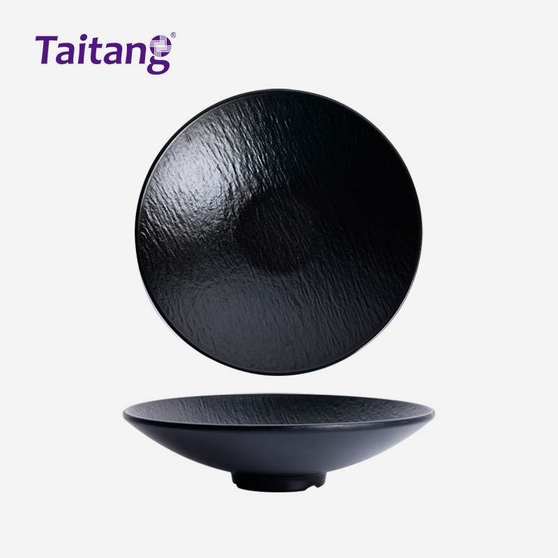 黑石纹-8/9/10/12"深圆碗