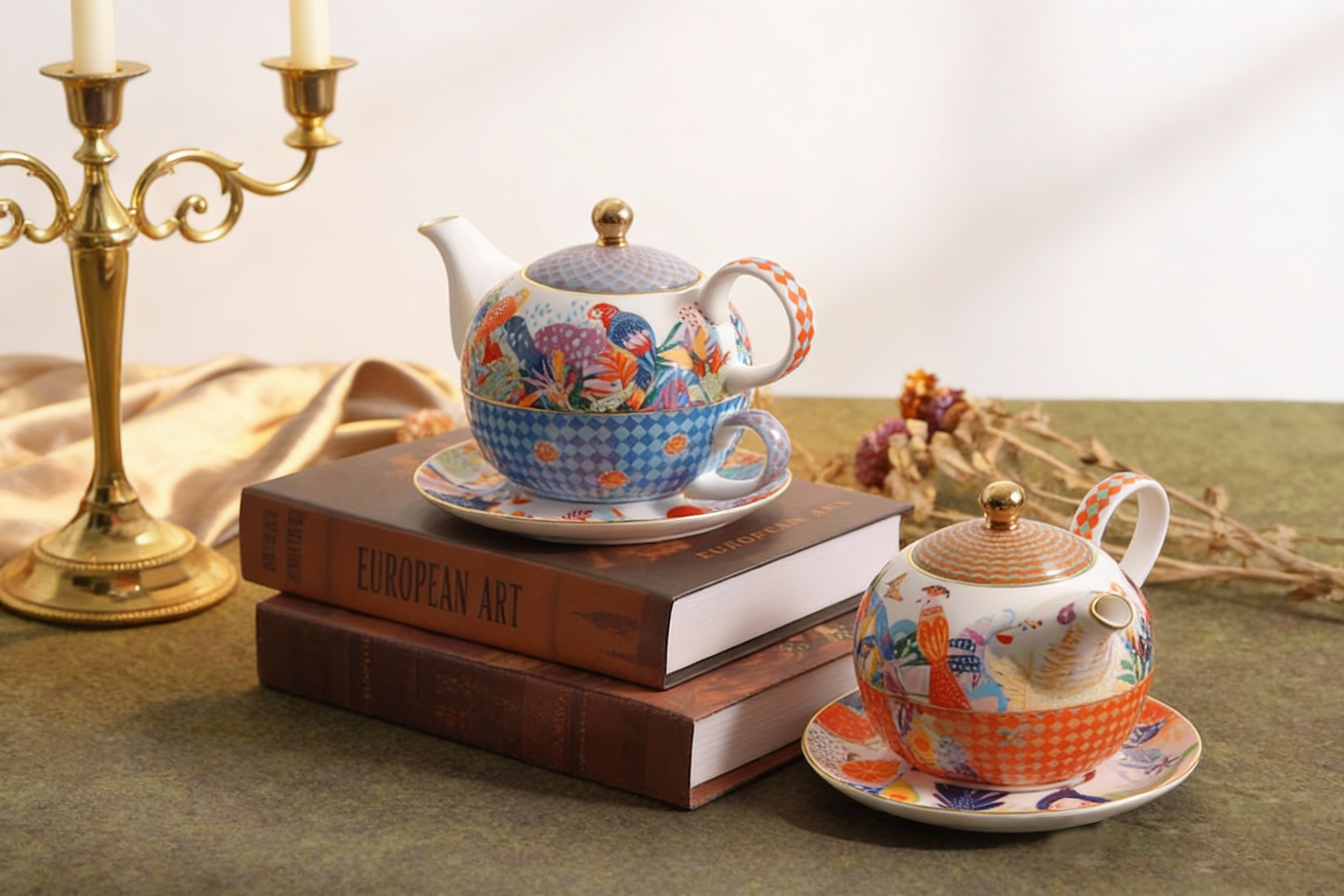 生活的“雀”幸，栖于一杯一壶 | 森巴系列子母壶茶具