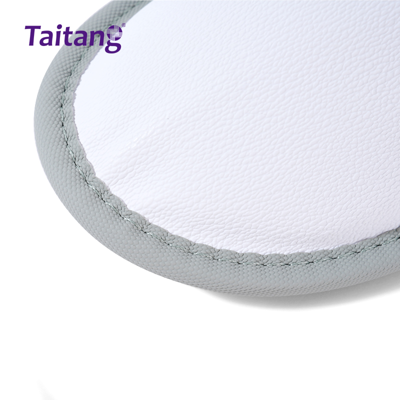 白色环保皮革酒店拖鞋一次性