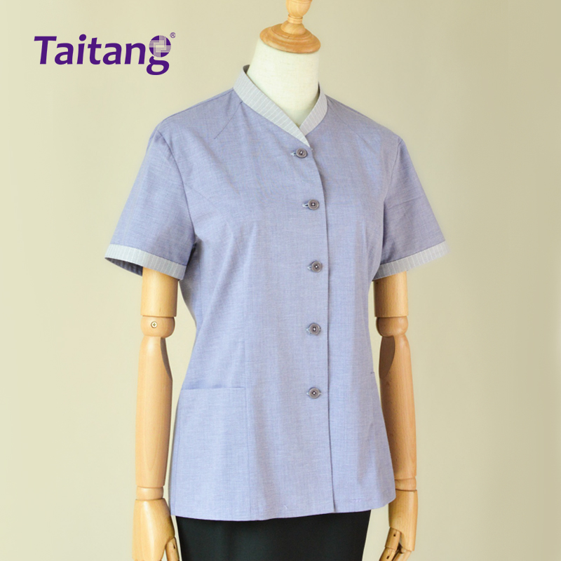 夏季定制款服务员工装短袖